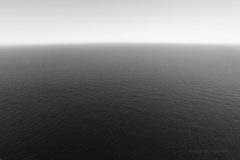 Panorámica del mar.