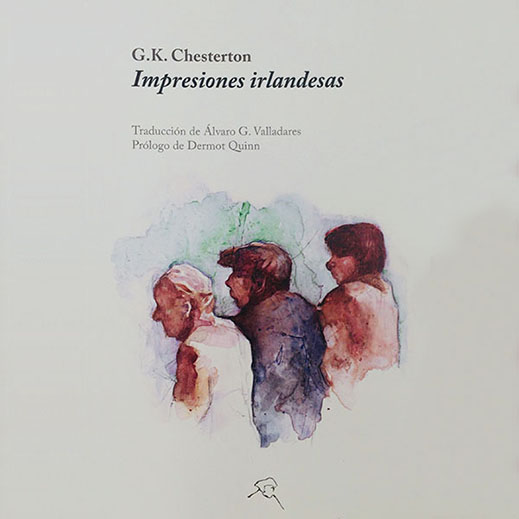 Portada del libro de G. K. Chesterton: Impresiones irlandesas.