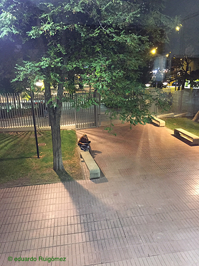 Un chico y una chica juegan en un jardín